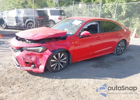 2023 Honda Civic Ex /Ex W/O Bsi из США, поврежденный, VIN 2HGFE1F70PH311067